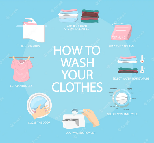The washing methods for different clothes