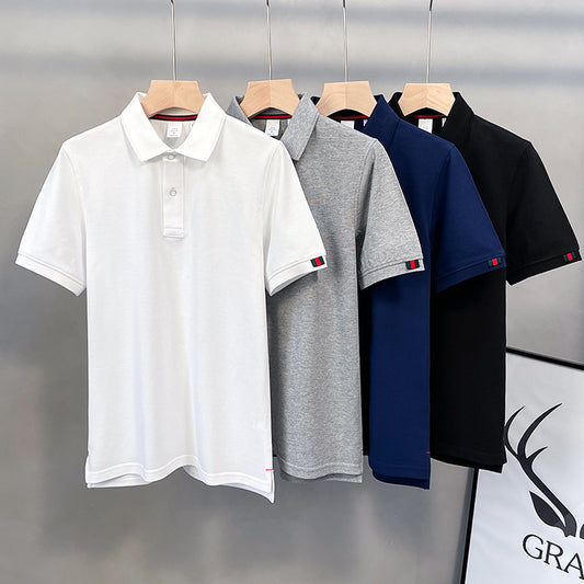NBOStudio  Essentials Men's Slim-Fit Quick-Dry Golf Polo Shirt